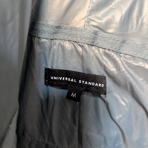 Universal Standard Kanda Puffer Coat - M - Blue Storm - Picture 7 of 7
